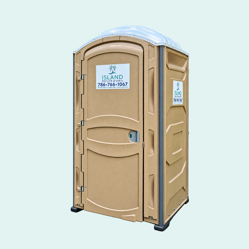 Event portable toilet rental from Island Restrooms